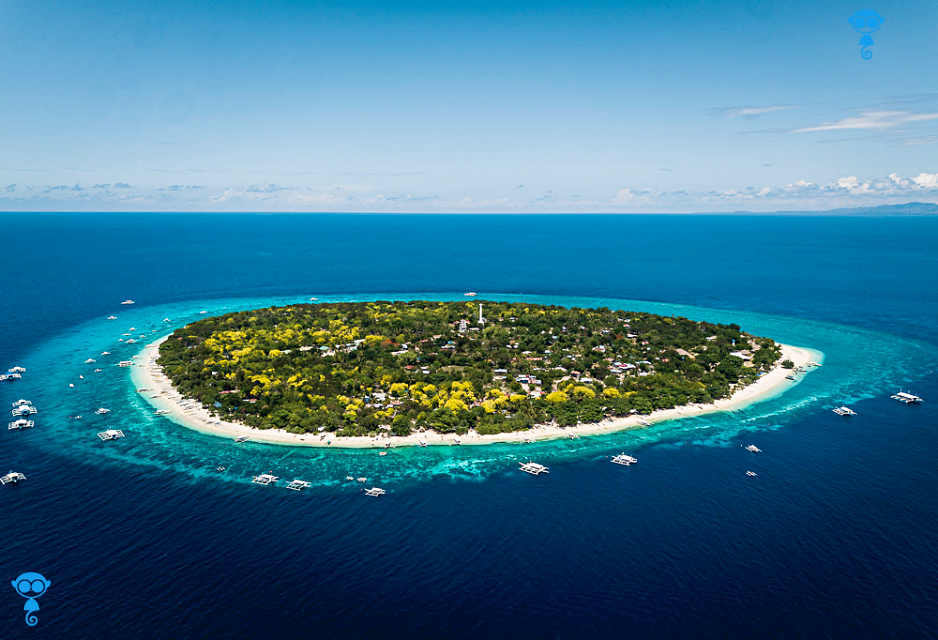 balicasag islang, bohol philippines