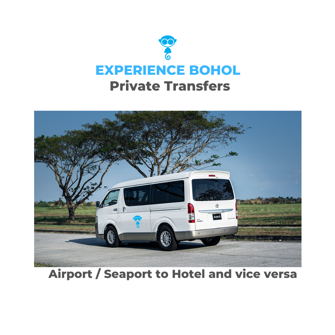 Transportation (1) Grandia van for private airport transfer in bohol philippines